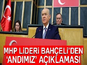 MHP Lideri Bahçeli'den Andımız açıklaması