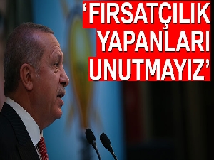 Cumhurbaşkanı Erdoğan: 'Bu defa ülkenin ekonomisine, can damarına saldırdılar'