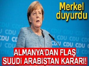 Almanya, Suudi Arabistan'a silah satmayacağını açıkladı