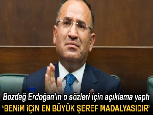 Bozdağ: 'Şahsıma yönelik sözleri, benim için en büyük şeref madalyasıdır'