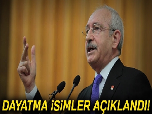 Dayatma isimler açıklandı!