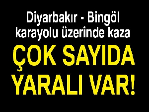 Diyarbakır'da yolcu otobüsü devrildi: 30 yaralı