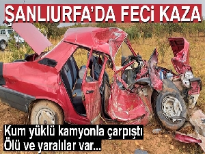 Şanlıurfa'da feci kaza: 3 ölü, 2 yaralı