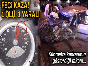 Samsun'da feci kaza: 1 ölü, 1 yaralı...