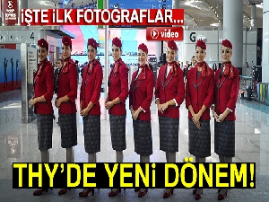 THY'nin yeni üniformaları görücüye çıktı