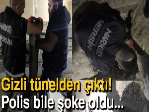 Gizli tünel ve borulardan 1 milyon 958 bin uyuşturucu hap çıktı