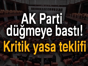 Sağlıkla ilgili kanun teklifi TBMM'de