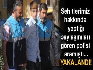 Donarak şehit olan askerlerimize hakaret eden çocuğa ev hapsi