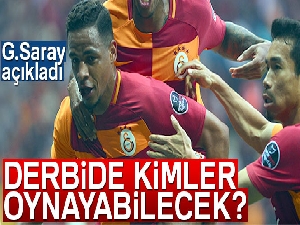 Galatasaray'dan sakatlık açıklaması! Derbide kimler oynayabilecek?