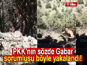 PKK'nın sözde Gabar sorumlusu böyle yakalandı