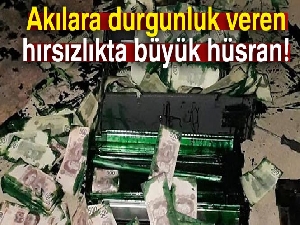 Akılara durgunluk veren hırsızlıkta büyük hüsran