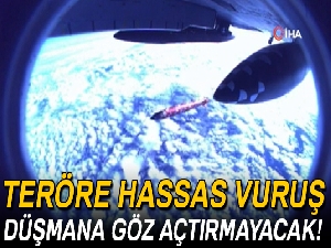 Teröre hassas vuruş