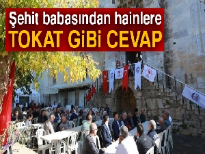 Şehit babası yine yüreklere dokundu, hainlere tokat gibi cevap verdi