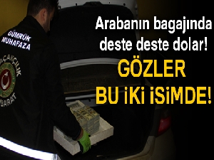 Baklavadan dolar çıktı