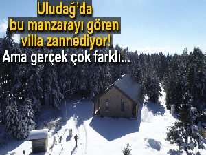 Uludağ'da 5 yıldızlı tuvaletleri görenler villa zannediyor