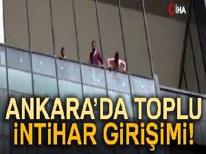 Maaş alamayan işçiler intihar girişiminde bulundu