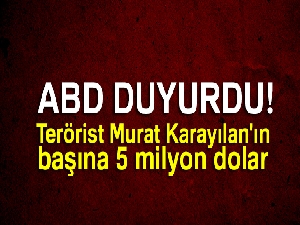 ABD, üst düzey 3 PKK'lı terörist için 12 milyon dolar ödül koydu