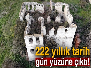 222 yıllık tarihi ‘Azatlı Baruthanesi' gün yüzüne çıktı