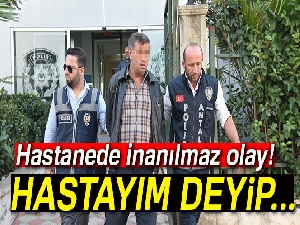 Hastanede hasta numarasıyla, başka bir hastanın cebinden 400 lira çaldı