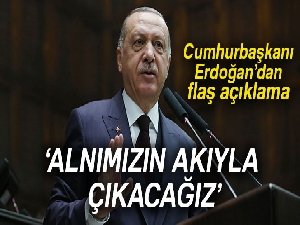 Cumhurbaşkanı Erdoğan:"31 Mart seçimlerinden alnımızın akıyla çıkacağımıza inanıyorum"
