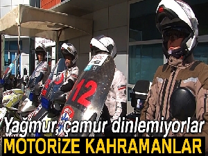 Onlar 112'nin motorize kahramanları