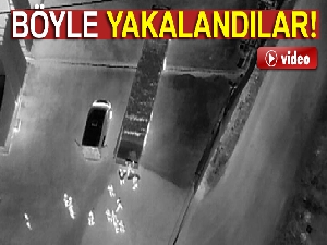 Kaçak midyeciler böyle yakalandı!