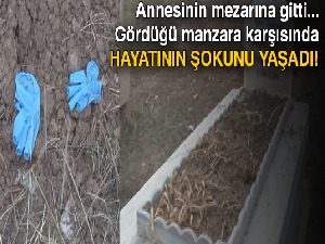 Başkent'te 5 aylık bir bebek mezara gömülmüş şekilde bulundu