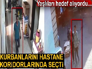 Kurbanlarını hastane koridorlarında seçti