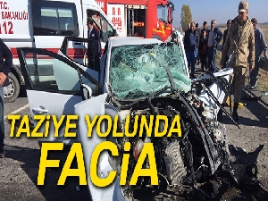 Horasan'da feci kaza: 3 ölü