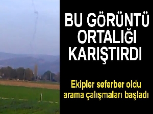 Havadaki görüntü ortalığı karıştırdı