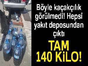 Böyle kaçakçılık görülmedi