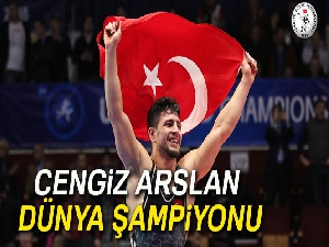 Cengiz Arslan dünya şampiyonu