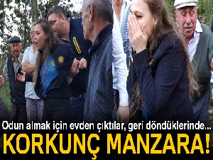 Samsun'da yaşlı kadın eviyle birlikte yandı