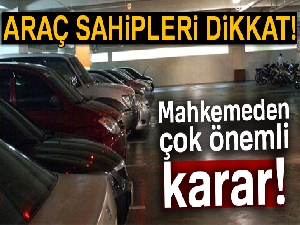 AVM otoparkı karayolu sayıldı