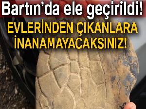 Bartın'da tarihi eser operasyonu