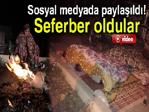 Sosyal medyada paylaşıldı! Seferber oldular