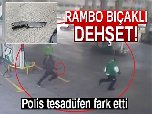 Akaryakıt istasyonunda dehşet!