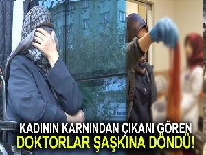 Hastanın karnında havlu büyüklüğünde sargı bezi unutmuşlar