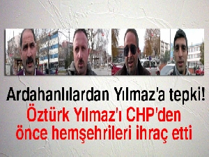 Hemşehrileri, CHP Milletvekili Yılmaz'ı partisinden önce zaten ihraç etmişti