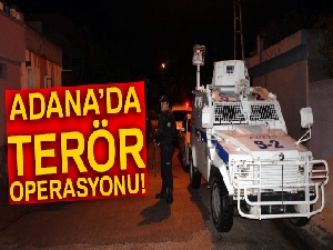 Ceyhan'da terör operasyonu: 5 gözaltı