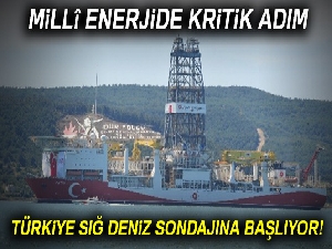 Türkiye sığ deniz sondajına başlıyor
