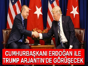 Cumhurbaşkanı Erdoğan, G20'de ABD Başkanı Trump ile görüşecek