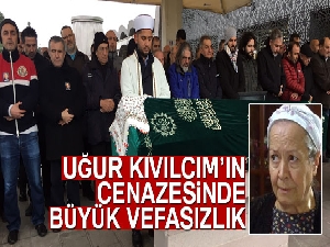 Uğur Kıvılcım'ın cenazesinde büyük vefasızlık