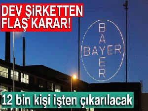 Alman devi 12 bin kişiyi işten çıkaracak