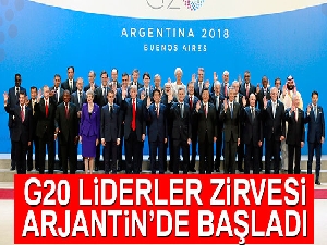 G20 Liderler Zirvesi, Arjantin'de başladı