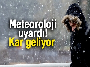 Meteoroloji uyardı! Kar geliyor  |1 Aralık yurtta hava durumu