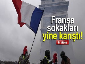 Fransa sokakları yine karıştı