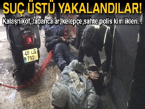 İstanbul'da tamirhaneye narkotik baskınından adeta cephanelik çıktı