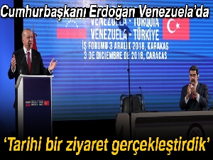 Cumhurbaşkanı Erdoğan:'Venezuela'nın ihtiyaçlarının büyük bir kısmını karşılayabilecek imkana sahibiz'