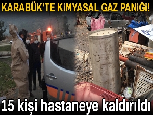 Karabük'te kimyasal varil şüphesi